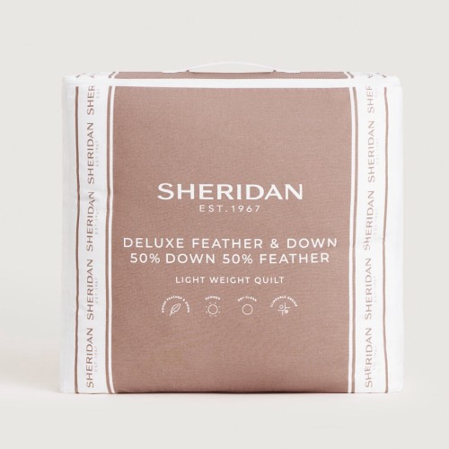 Sheridan Deluxe Feather & Down King Light Quilt